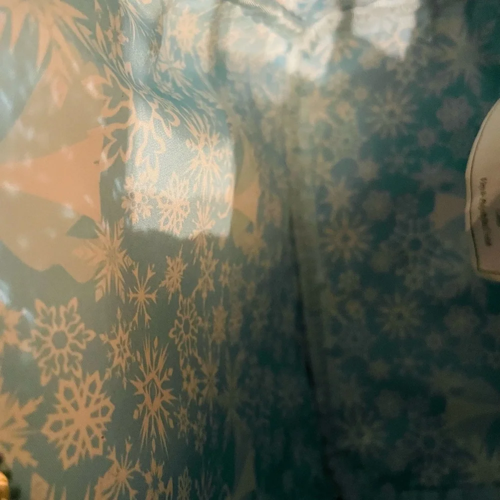 Loungefly Disney Frozen Elsa Reversible Sequin Backpack in Blue  and Silver - Picture 8 of 15